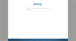 Desktop Screenshot of kassirer.com